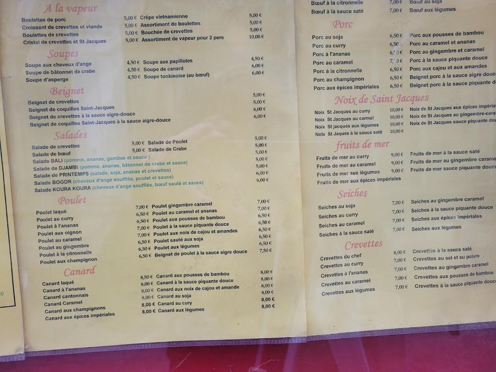 Au Koura-Koura - Menu Image 4